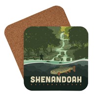 Shenandoah National Park Speckled Trout Coaster