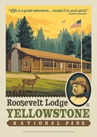 Yellowstone NP Roosevelt Lodge