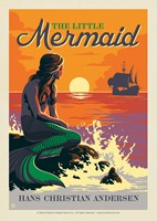 The Little Mermaid Postcard