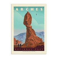 Arches NP Balanced Rock Postcard