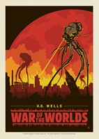 War of the Worlds Postcard