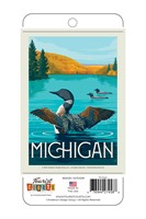 Michigan Vertical Sticker