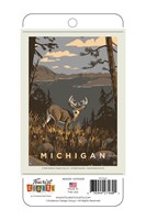 Michigan Vertical Sticker