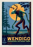 Voyageur's The Wendigo Postcard