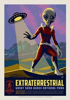 Great Sand Dune's Extraterrestrials Postcard