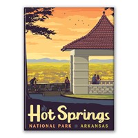 Hot Springs NP Overlook Magnet