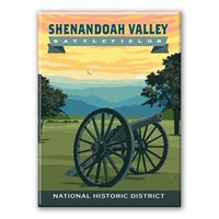 Shenandoah Battlefields NHD Metal Magnet