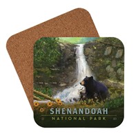 Shenandoah NP Bear Family Coaster