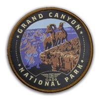 Grand Canyon NP Bright Angel Trail Patch