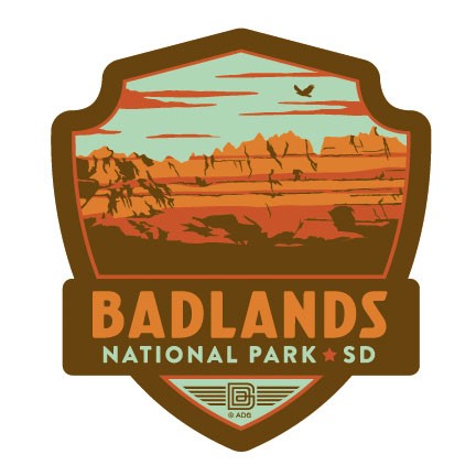 Badlands NP | Emblem Sticker